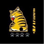 AW-SCBACAST-TI [スクラッチバックキャットステッカー TI]