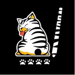 AW-SCBACAST-WHTI [スクラッチバックキャットステッカー WHTI]