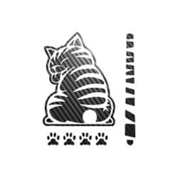 AW-SCBACAST-CA [スクラッチバックキャットステッカー CA]