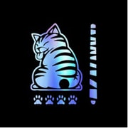AW-SCBACAST-HOBL [スクラッチバックキャットステッカー HOBL]