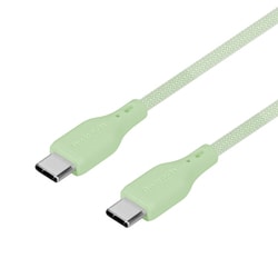 USB Type-C to USB Type-C シリコンケーブル セージグリーン OWL-CBSRCC15-SAG