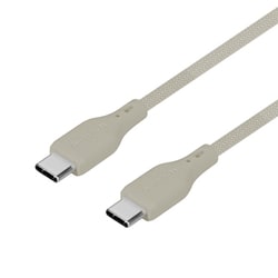 USB Type-C to USB Type-C シリコンケーブル ミストグレー OWL-CBSRCC15-MGY