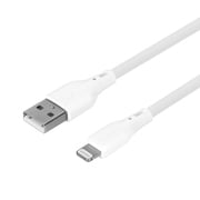 USB Type-A to Lightning エコナミクスケーブル ホワイト OWL-CBECOLA15-WH