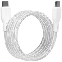 USB Type-C to USB Type-C マグネットケーブル ホワイト OWL-CBMGCC10-WH