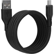 USB Type-A to USB Type-C マグネットケーブル ブラック OWL-CBMGCA10-BK