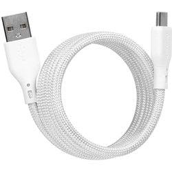 USB Type-A to Type-C マグネットケーブル 1m 急速充電3A/データ転送 ホワイト OWL-CBMGCA10-WH