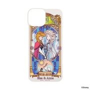 41-975541 [iPhone 15用 iFace 背面クリアケース用インナーシート（ステンドグラス） ディズニーキャラクター エルサ&アナ]