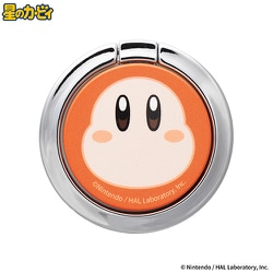 41-977293 [iFace Finger Ring フラットタイプ 星のカービィ ワドルディ/フェイス]