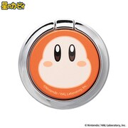 41-977293 [iFace Finger Ring フラットタイプ 星のカービィ ワドルディ/フェイス]
