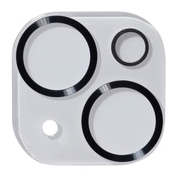 41-978337 [iPhone 14/14 Plus用 iFace Tempered Glass Camera Lens Protector 強化ガラス カメラレンズプロテクター メタルブラック]