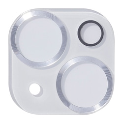 41-978344 [iPhone 14/14 Plus用 iFace Tempered Glass Camera Lens Protector 強化ガラス カメラレンズプロテクター メタルシルバー]
