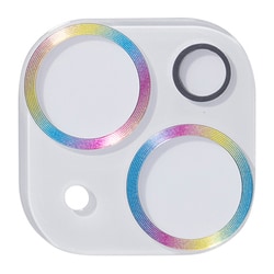 41-978375 [iPhone 14/14 Plus用 iFace Tempered Glass Camera Lens Protector 強化ガラス カメラレンズプロテクター メタルレインボー]