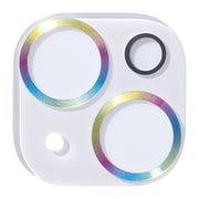 41-978429 [iPhone 15/15 Plus用 iFace Tempered Glass Camera Lens Protector 強化ガラス カメラレンズプロテクター メタルレインボー]