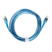 humor USB-C & USB-C ケーブル 2.0m CLシアン 669-976340