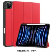 iPad Pro (M4) 11インチ用 Pencil収納付きケース レッド IQ-IPPM411AP-RD