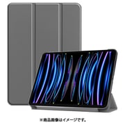 iPad Pro (M4) 11インチ用 レザーケース グレー IQ-IPPM411L-GY