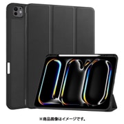 iPad Pro (M4) 13インチ用 Pencil収納付きケース ブラック IQ-IPPM413AP-BK