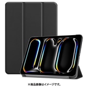 iPad Pro (M4) 13インチ用 レザーケース ブラック IQ-IPPM413L-BK