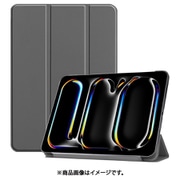 iPad Pro (M4) 13インチ用 レザーケース グレー IQ-IPPM413L-GY