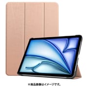 iPad Air （M2） 13インチ用 レザーケース ローズゴールド IQ-IPDAR13L-RGO