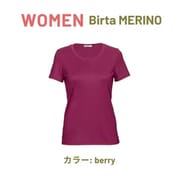 WOMEN Birta MERINO berry XSサイズ wo merino berry xs