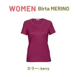 WOMEN Birta MERINO berry Sサイズ wo merino berry s