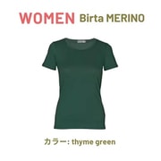 WOMEN Birta MERINO thyme green XSサイズ wo merino gr xs