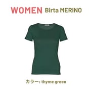 WOMEN Birta MERINO thyme green Mサイズ wo merino gr m