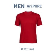 men pure red m [MEN Ari PURE red Mサイズ]