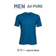 men pure ab m [MEN Ari PURE azure blue Mサイズ]