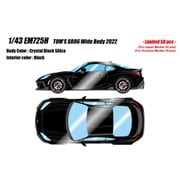 EM725H 1/43 TOM'S GR86 Wide Body 2022 クリスタルブラックシリカ [レジンキャストミニカー]
