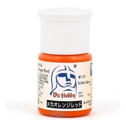 キャラクターメカ用スペースカラー 12ml メカオレンジレッド [プラモデル用塗料]