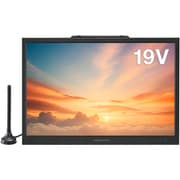 DVD対応 19型 バッテリー内蔵 ポータブルテレビ GH-PDTV19A-BK