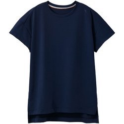 スタンダードドライ＋ ショートスリーブ レディース リカバリーウェア 半袖シャツ ネイビー Mサイズ 一般医療機器 6584