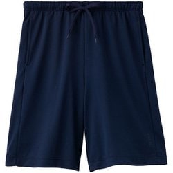 スタンダードドライ＋ ハーフパンツ レディース リカバリーウェア ハーフパンツ ネイビー Lサイズ 一般医療機器 6585