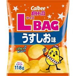 ポテトチップス LサイズBAG うすしお味 118g