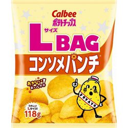 ポテトチップス LサイズBAG コンソメパンチ 118g