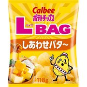 ポテトチップス LサイズBAG しあわせバタ~ 118g