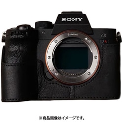 SONY α7RIV/α9II専用 本革ボディケース ブラック PTAG001
