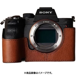 SONY α7RIV/α9II専用 本革ボディケース レッドブラウン PTAG002