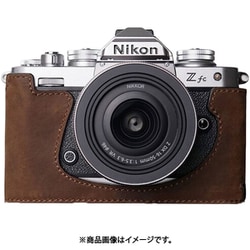 Nikon Zfc用 本革ケース ヴィンテージ風 クレイジーホースブラウン PTAP006