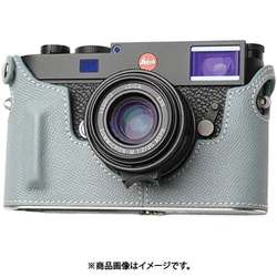 LEICA M11用 本革ケース クラシック グリップ付 ライトブルー PTAS009