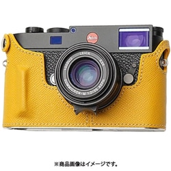 LEICA M11用 本革ケース クラシック グリップ付 ビビッドイエロー PTAS010