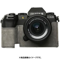 富士フイルム X-S20用 本革ケース ヴィンテージ風 ディープグレー PTAY004