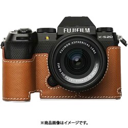 富士フイルム X-S20用 本革ケース クラシック サドルブラウン PTAY008