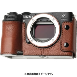 SONY a7CII/a7CR用 本革ケース ヴィンテージ風 レッドブラウン PTAZ002