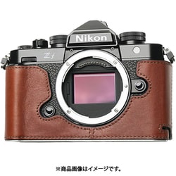 Nikon Z f用 本革ケース ヴィンテージ風 レッドブラウン PTBA002