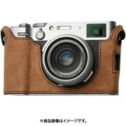 富士フイルム X100VI用 本革ケース ヴィンテージ風 クレイジーホースブラウン PTBB002