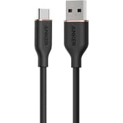 USB-C & USB-A ケーブル (Flow) 0.9m ミッドナイトブラック A85G1011