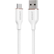 USB-C & USB-A ケーブル (Flow) 0.9m クラウドホワイト A85G1021